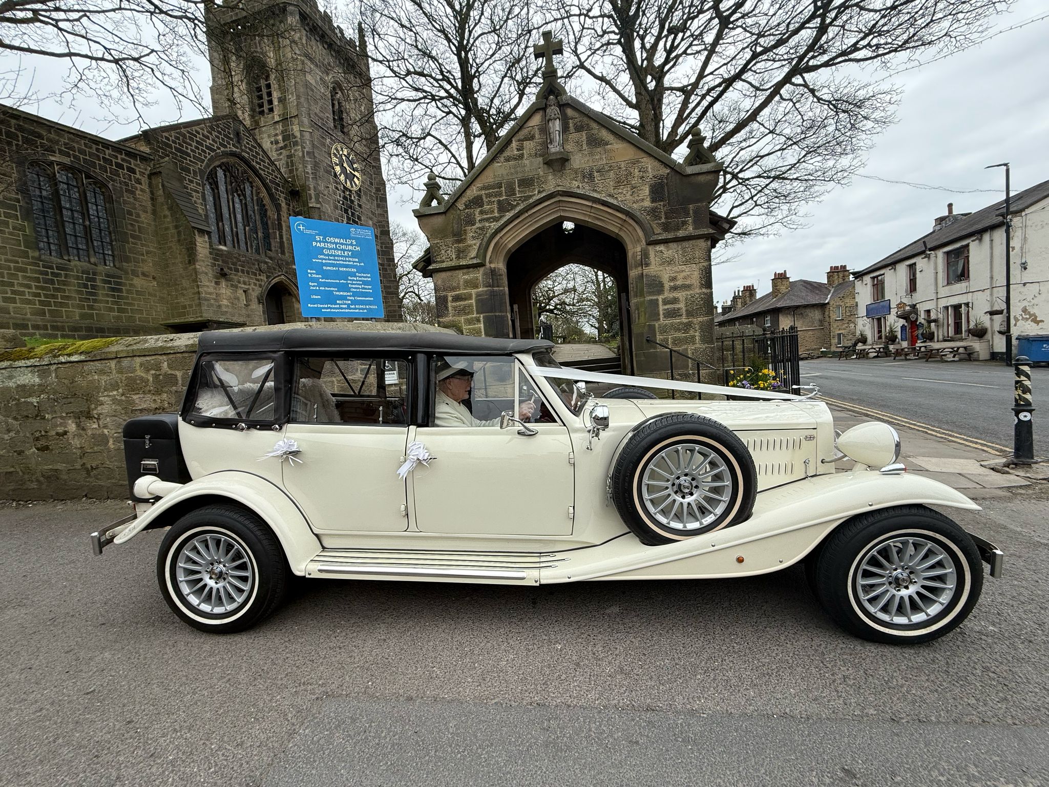 Eva-Mia at St Oswald's Parish Church Guiseley